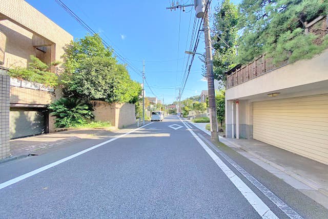 前面道路②