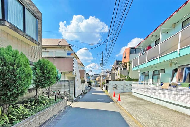 前面道路①