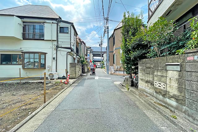 前面道路②