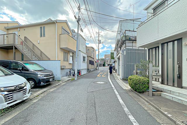 前面道路①