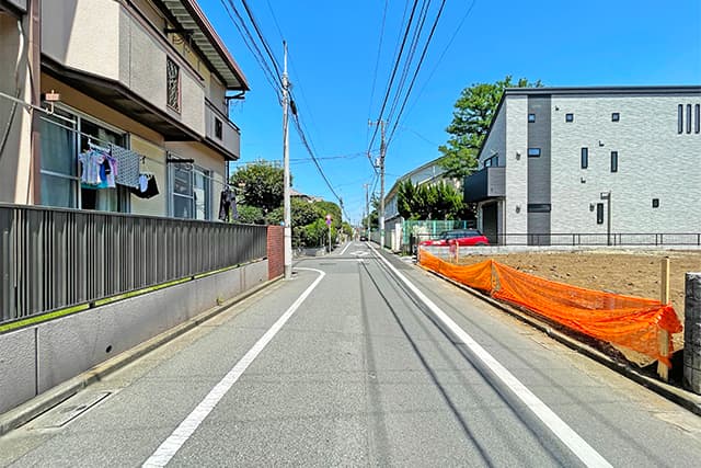前面道路②