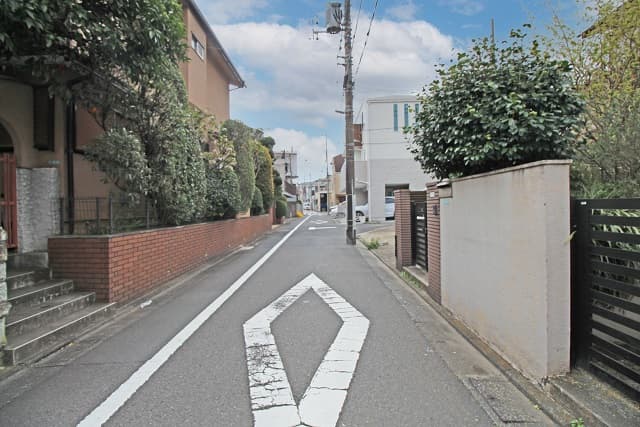 前面道路①