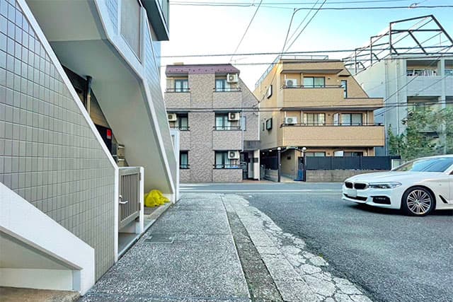 前面道路①