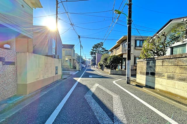 前面道路①