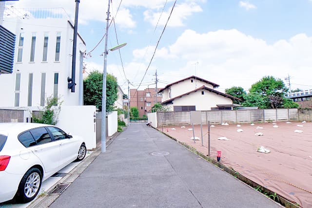 前面道路①