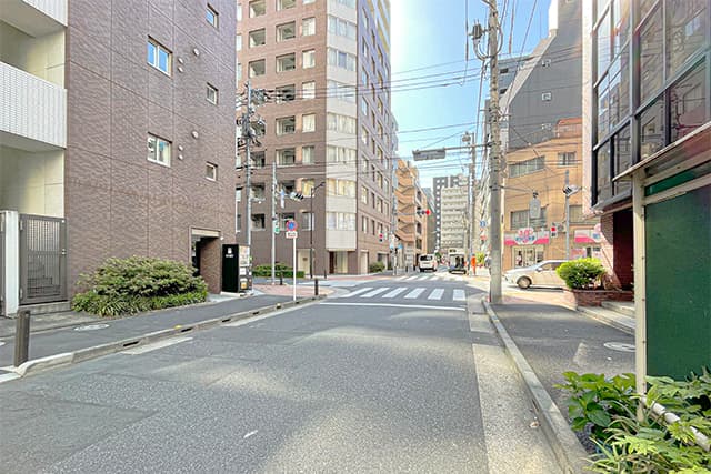 前面道路②