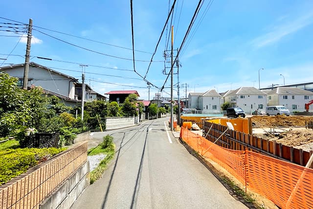 前面道路