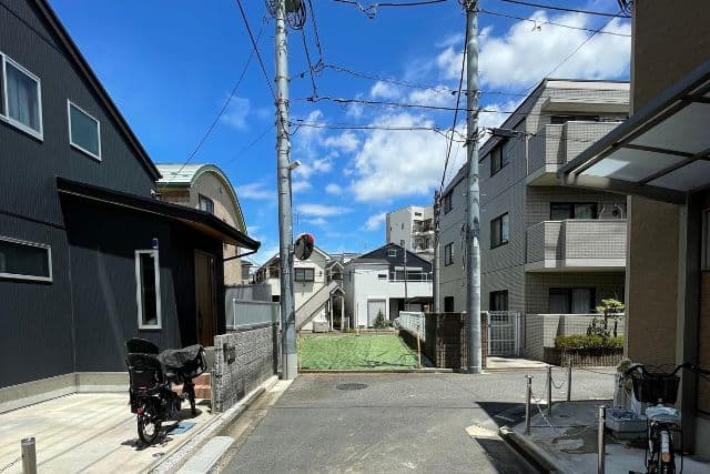 前面道路②