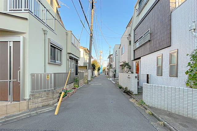 前面道路①