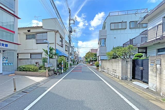 前面道路②