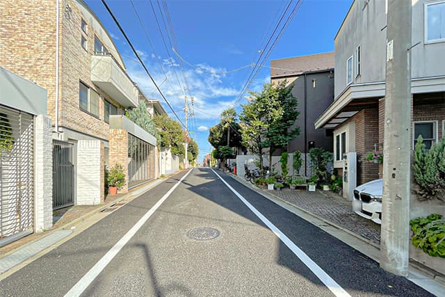 前面道路②