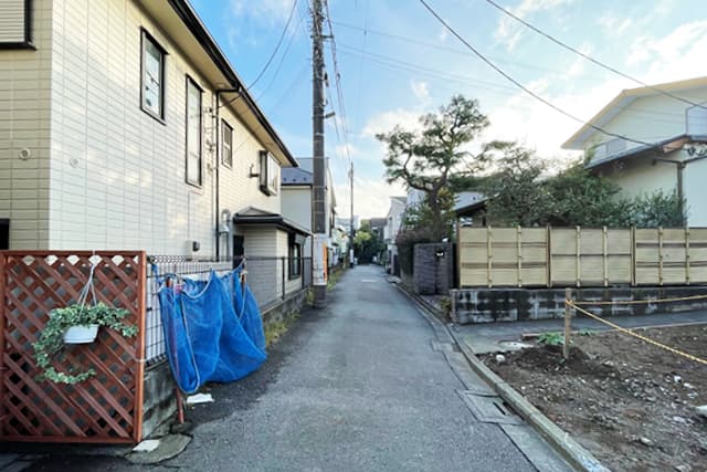 前面道路①