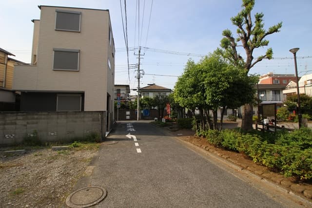 前面道路②