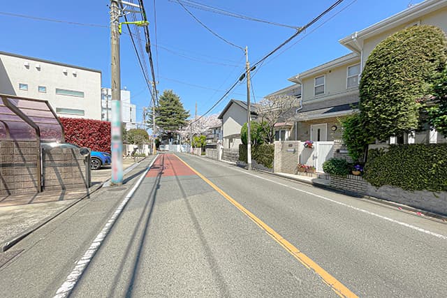 前面道路②