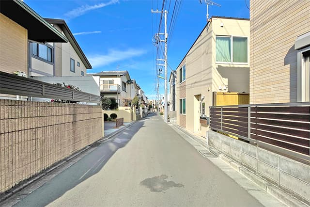前面道路①
