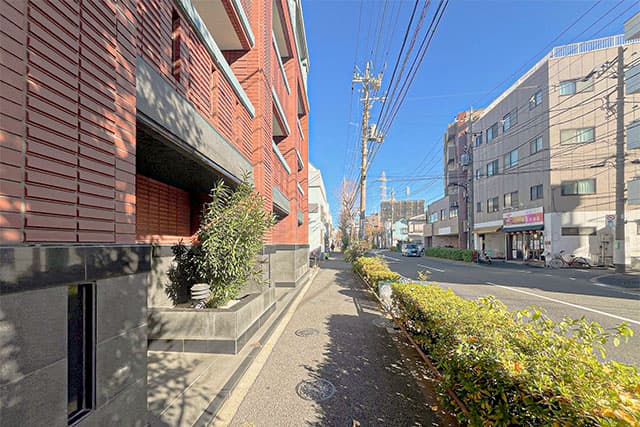 前面道路②