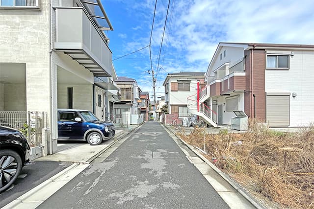 前面道路②
