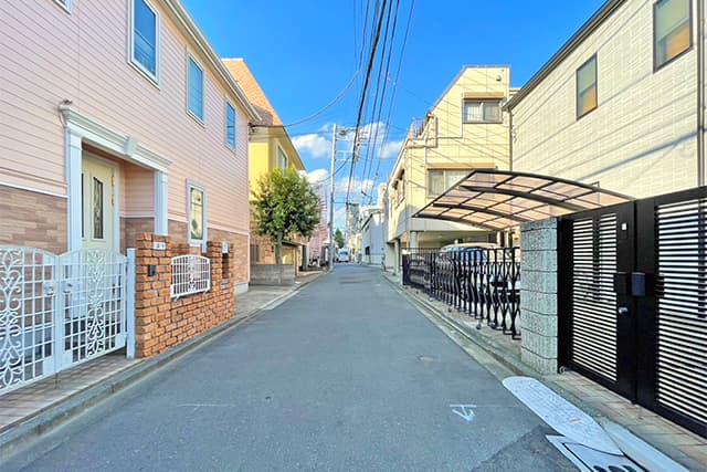 前面道路①