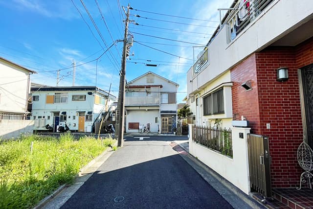 前面道路①