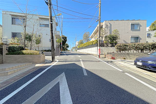 前面道路①