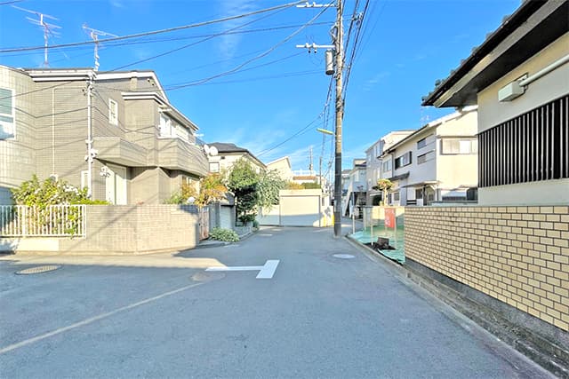 前面道路①
