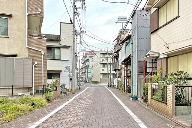 前面道路②