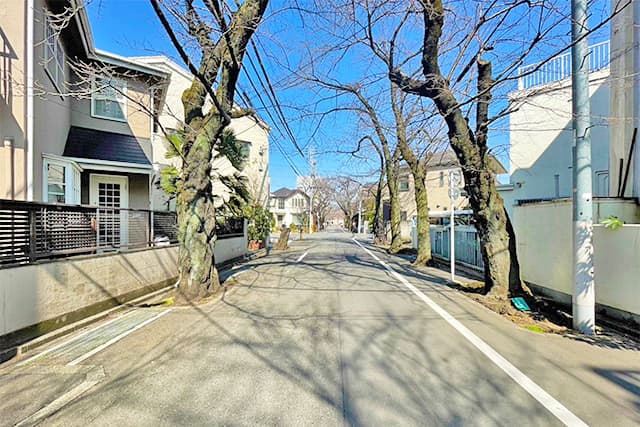 前面道路①
