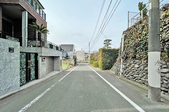 前面道路
