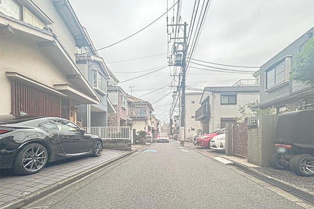 前面道路②