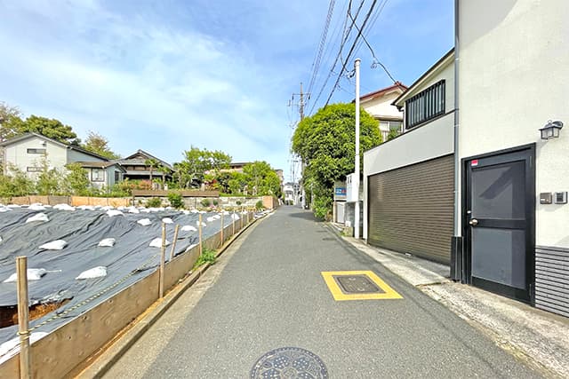 前面道路①