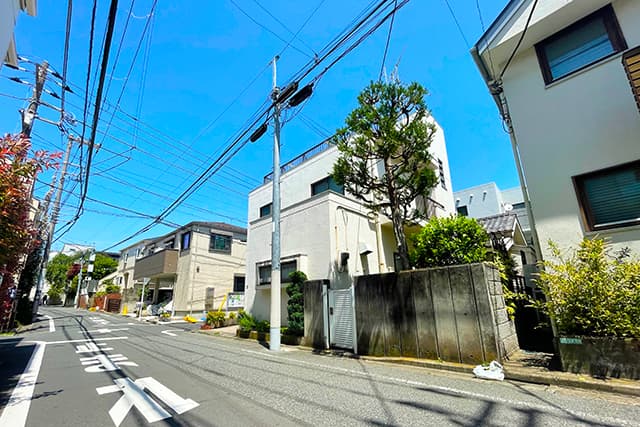 前面道路②