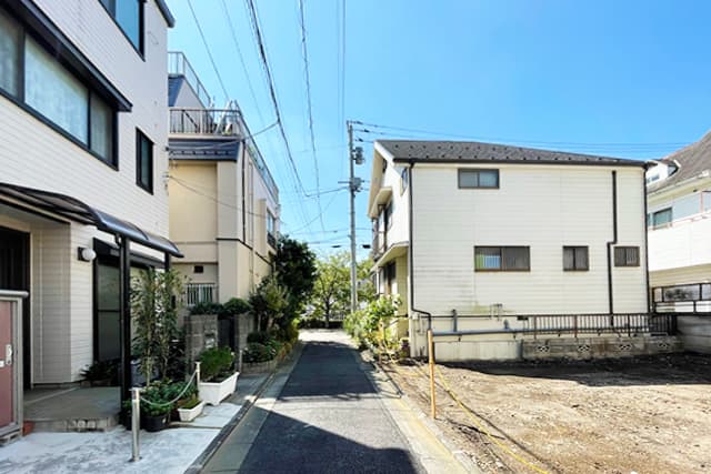 前面道路②