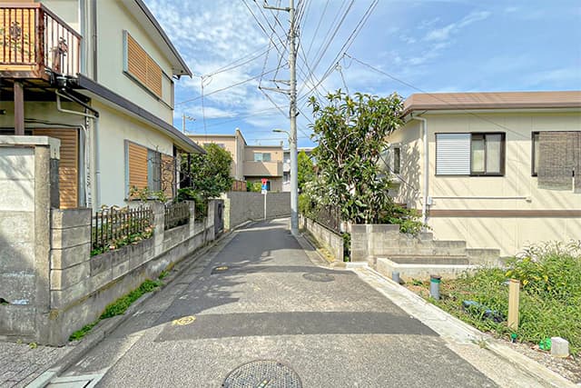 前面道路②