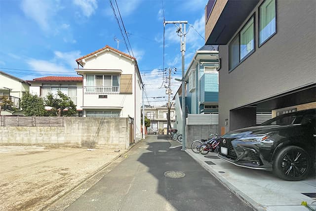 前面道路①