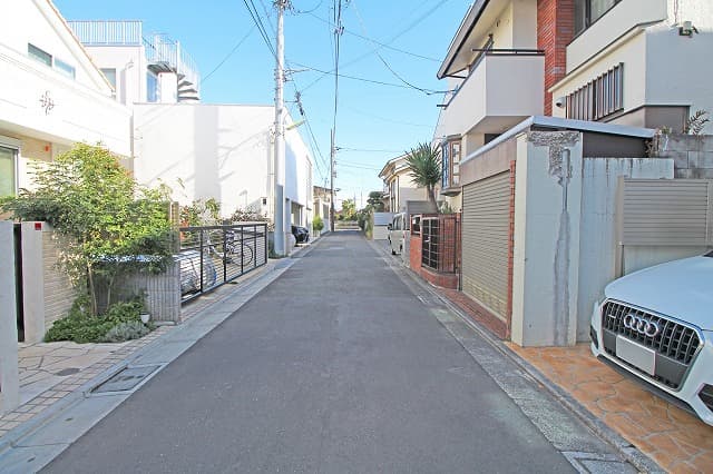 前面道路①