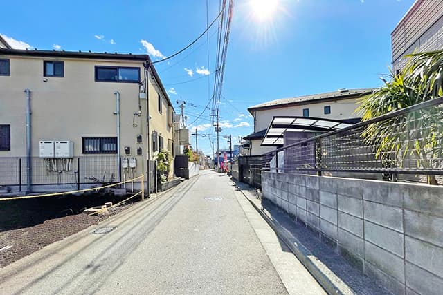 前面道路②