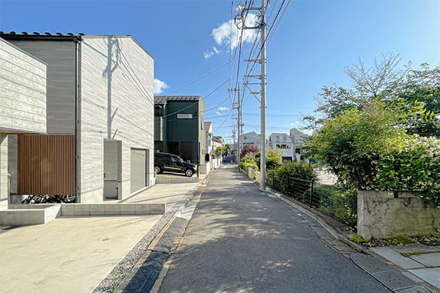 前面道路②