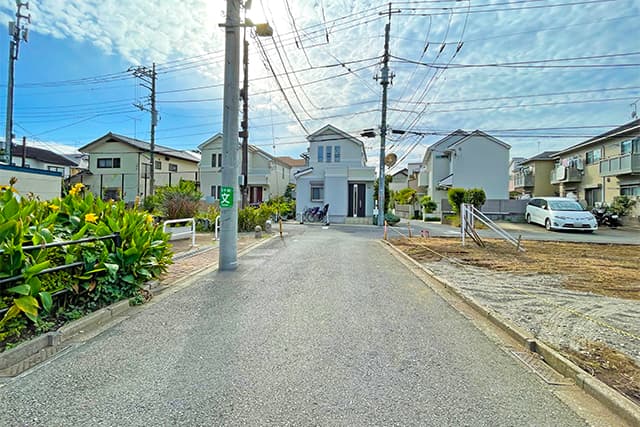 前面道路②