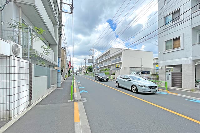 周辺道路②（赤堤通り）