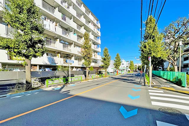 周辺道路②（希望丘通り）