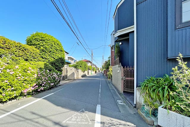 前面道路①