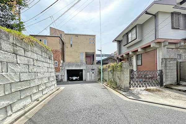 前面道路①