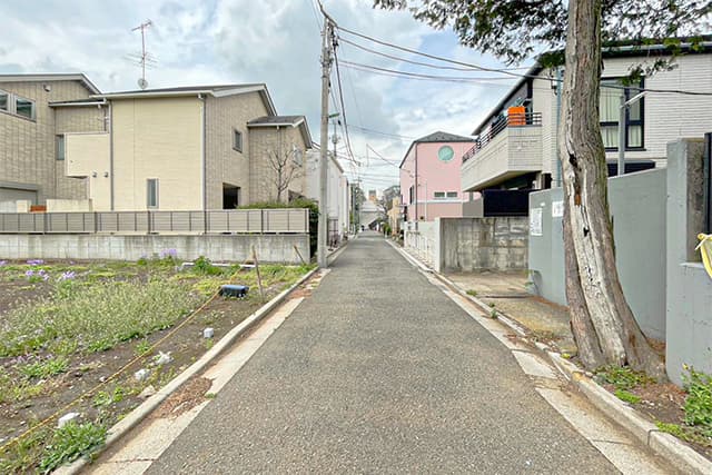前面道路②
