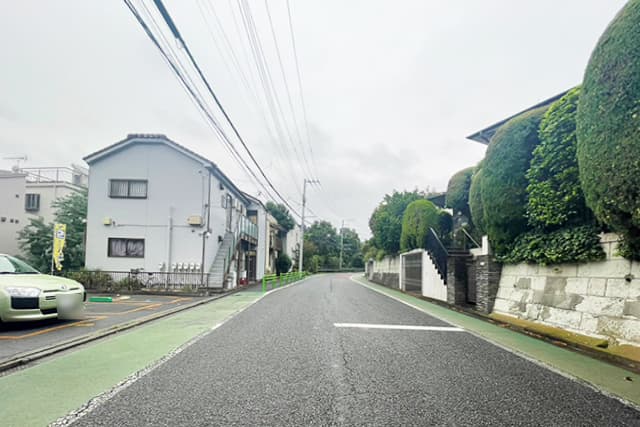 前面道路①