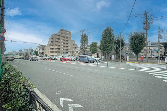 周辺環境②（環八通り）