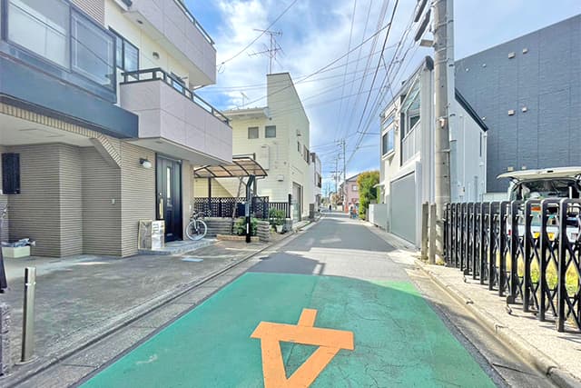 前面道路①
