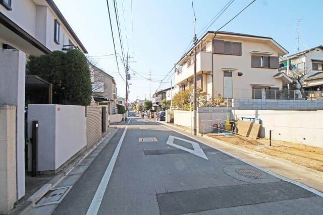 前面道路②