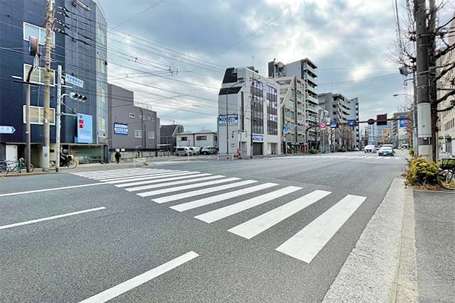 周辺道路①（中原街道）