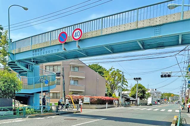 周辺道路①（玉堤通り）