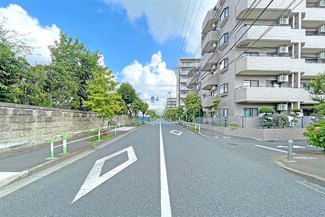 周辺道路①（廻沢通り）